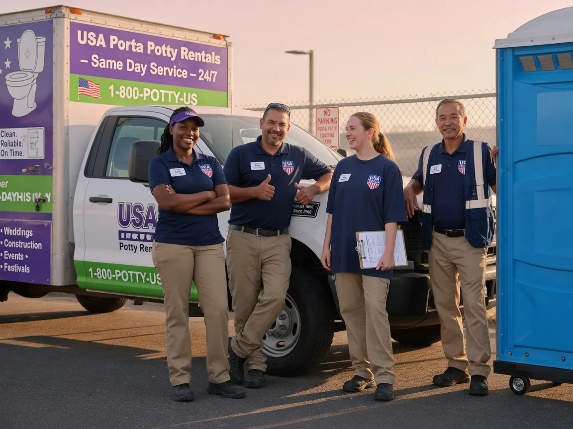 Porta Potty Rental company in Venice, IL